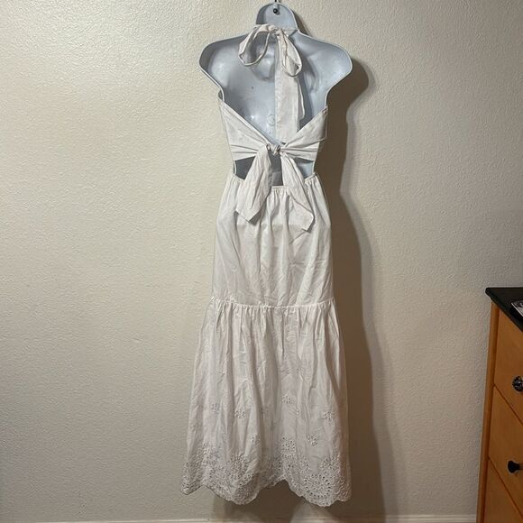 Jason Wu Halter Neck Maxi Dress Medium - Picture 6 of 6